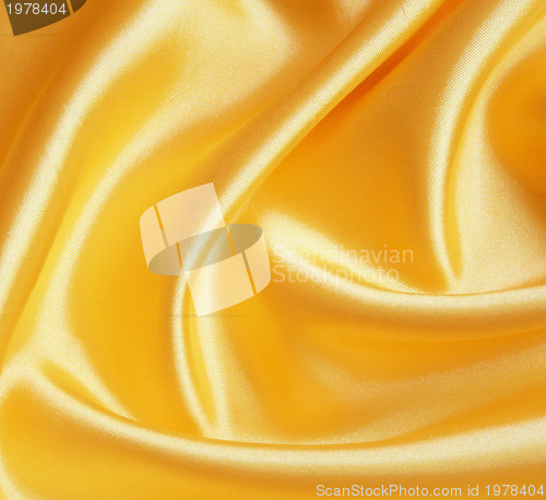 Image of Smooth elegant golden silk 