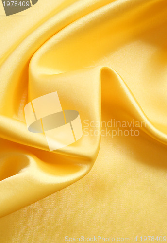 Image of Smooth elegant golden silk 