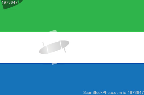 Image of Flag of Sierra Leone