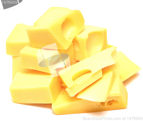 Image of cheese cubes