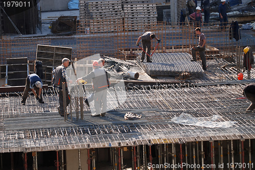 Image of construction workers