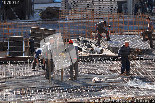 Image of construction workers