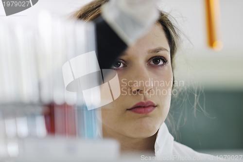 Image of young woman in lab