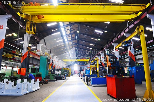 Image of metal industy factory indoor