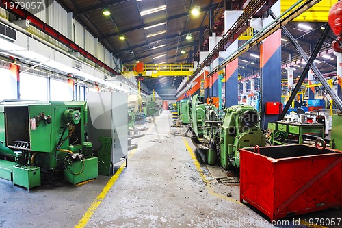 Image of metal industy factory indoor