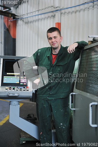 Image of industry workers people in factory