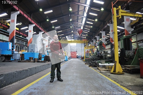 Image of industry workers people in factory