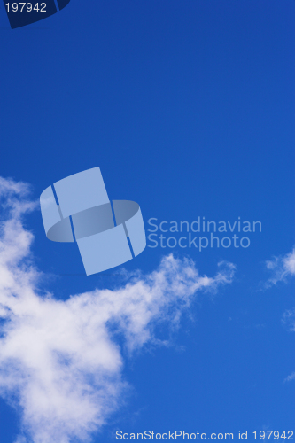 Image of Blue Sky and Clouds #3
