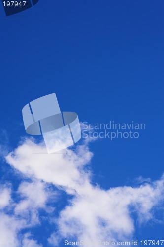 Image of Blue Sky and Clouds #4