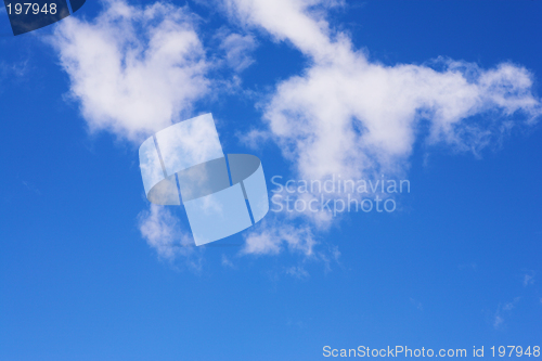 Image of Blue Sky and Clouds #6