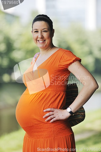 Image of happy pregnancy