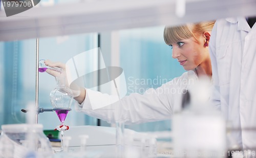 Image of research and  science people  in laboratory