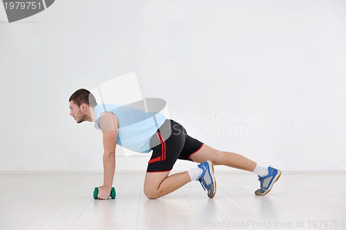 Image of man fitness workout