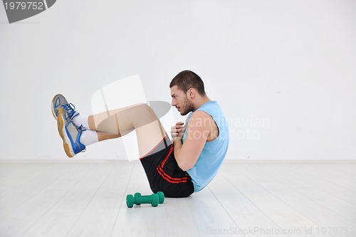 Image of man fitness workout