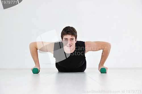 Image of man fitness workout