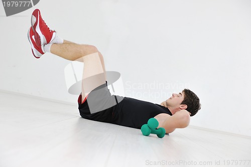 Image of man fitness workout