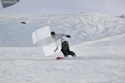 Image of  skiing on on now at winter season