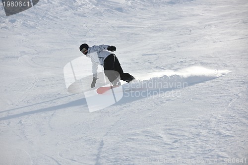 Image of  skiing on on now at winter season