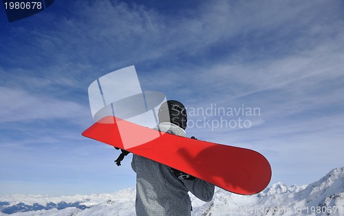 Image of  skiing on on now at winter season