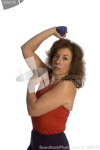 Image of woman exercising