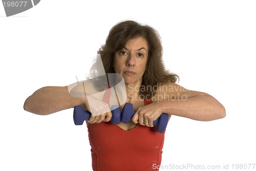 Image of woman exercising