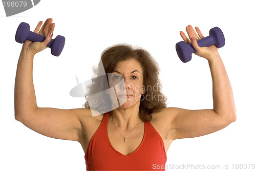 Image of woman exercising