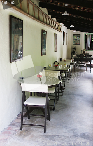 Image of Interior of a beautiful restaurant