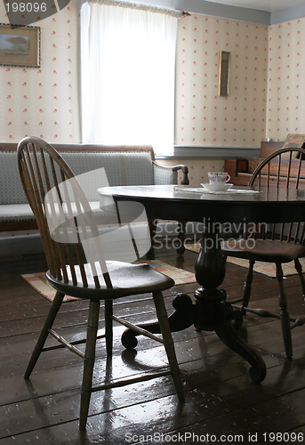 Image of Living room of days gone by.