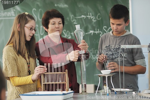 Image of science and chemistry classees at school