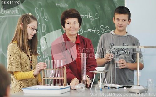 Image of science and chemistry classees at school