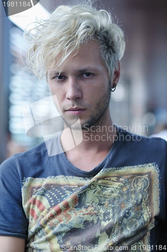 Image of Portrait of an handsome man