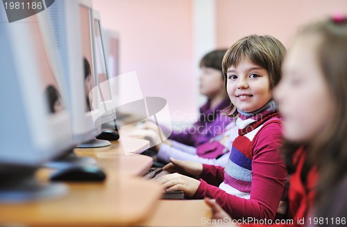 Image of it education with children in school