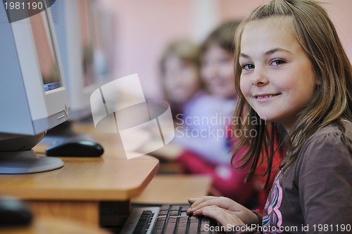 Image of it education with children in school