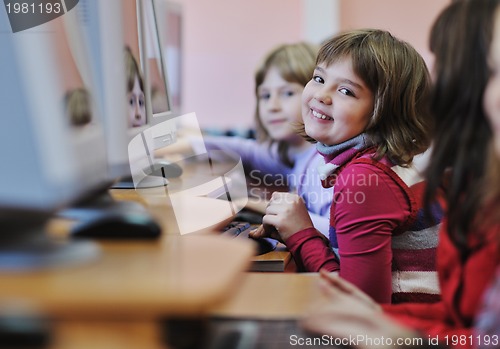 Image of it education with children in school