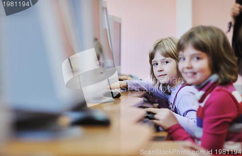 Image of it education with children in school