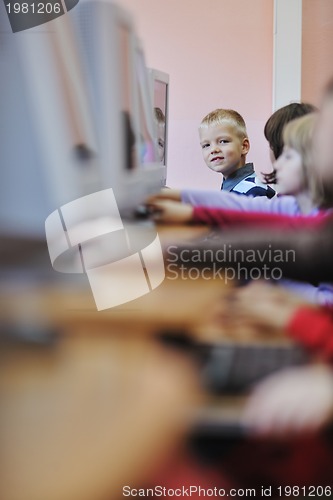 Image of it education with children in school