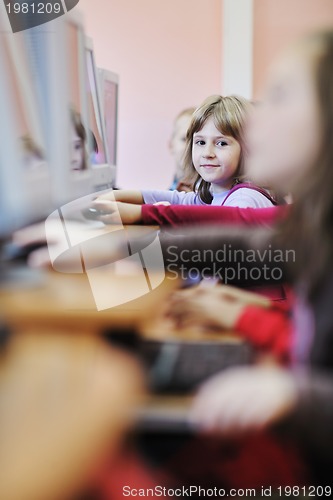 Image of it education with children in school