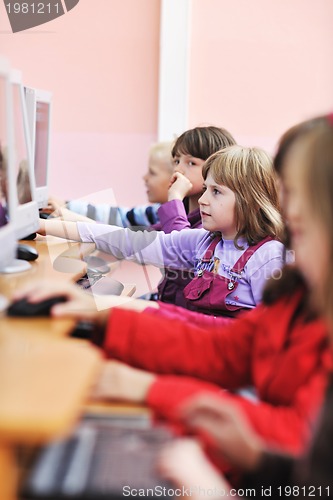 Image of it education with children in school