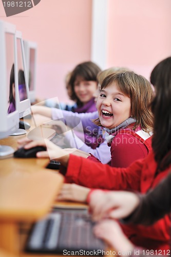 Image of it education with children in school