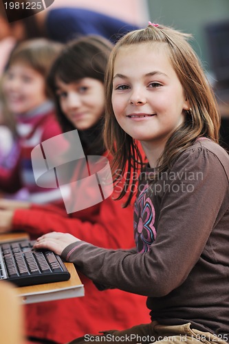 Image of it education with children in school