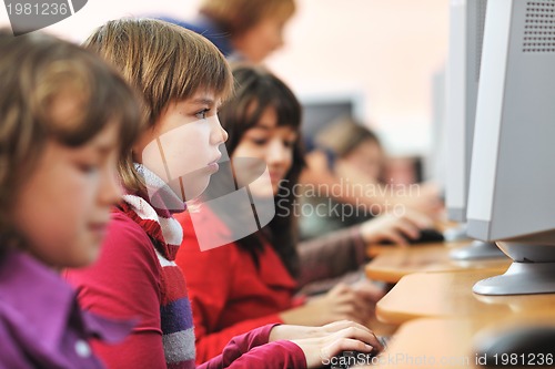 Image of it education with children in school