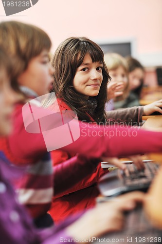 Image of it education with children in school