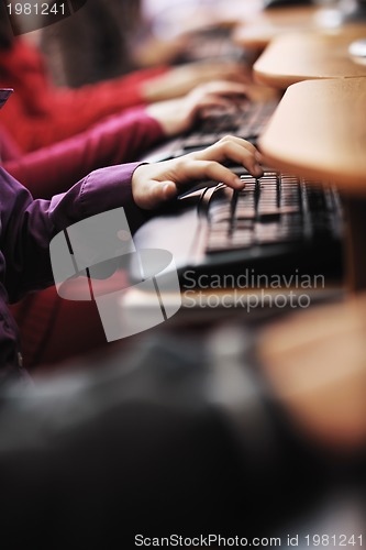 Image of it education with children in school