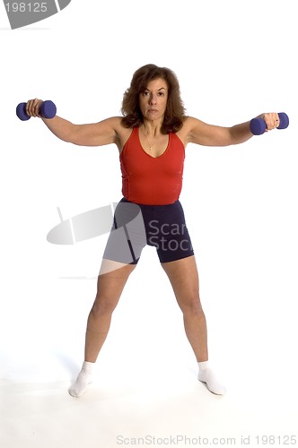 Image of woman exercising