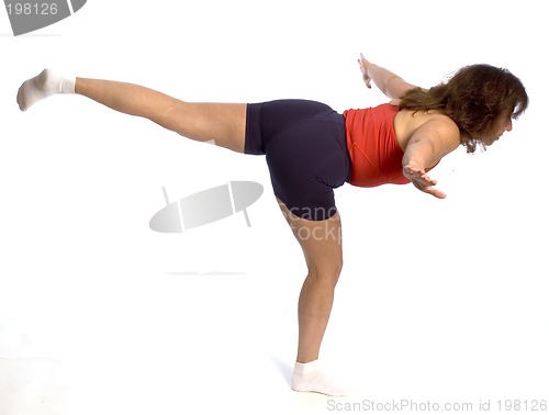 Image of woman exercising