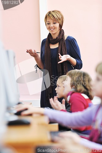 Image of it education with children in school