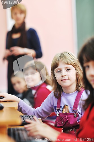 Image of it education with children in school