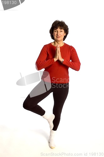 Image of woman exercising