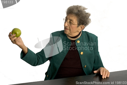 Image of senior woman