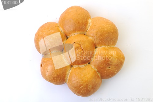 Image of bread food isolated